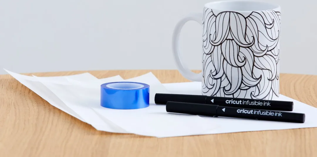 Cricut Mug Press Startersbundel - Wit/Groen
