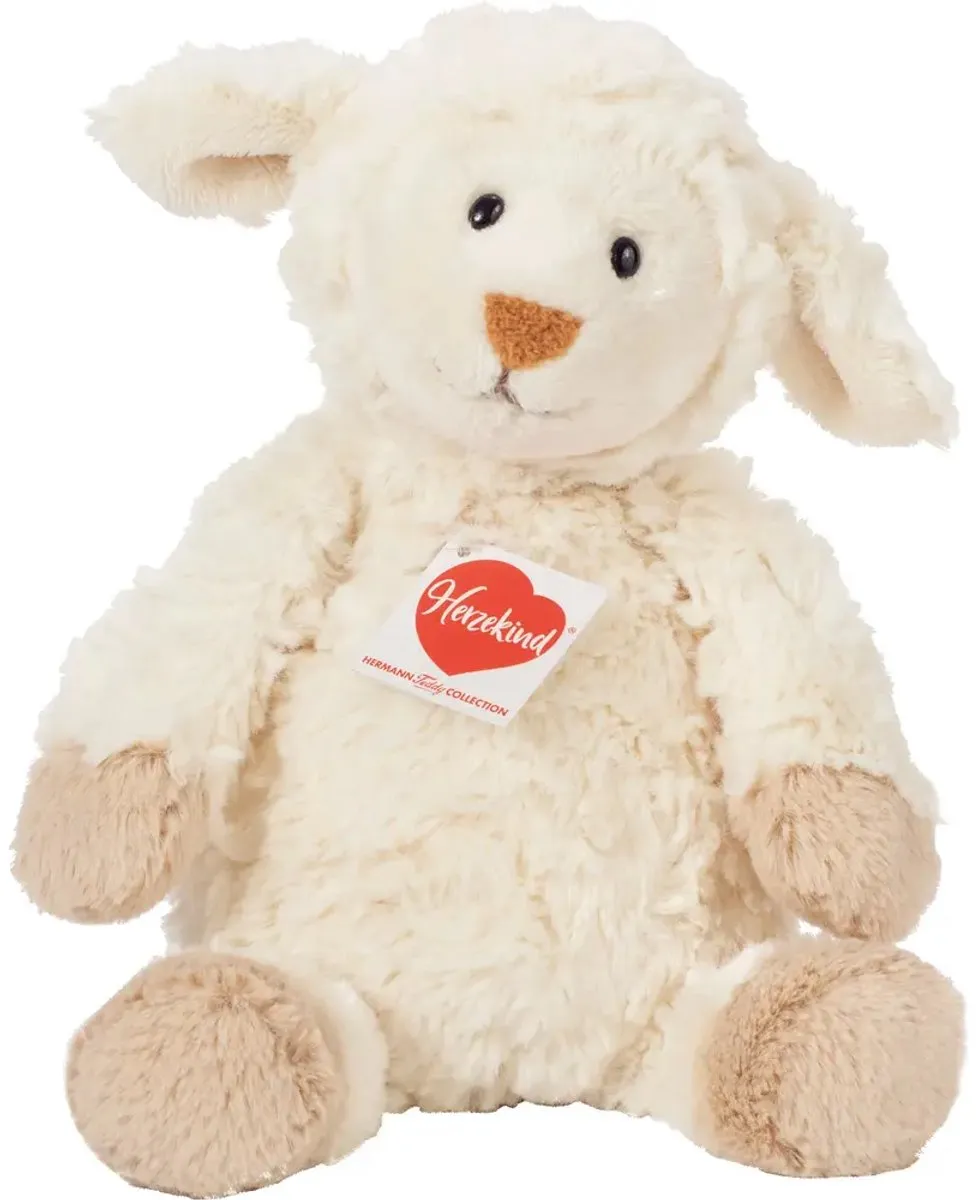 Teddy Hermann Knuffel Schaap/Lammetje - Wit - 27 cm