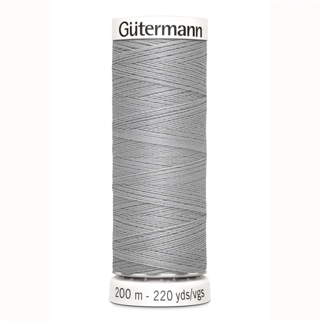 Gutermann Naaigaren Lichtgrijs Nr 38 - 200m