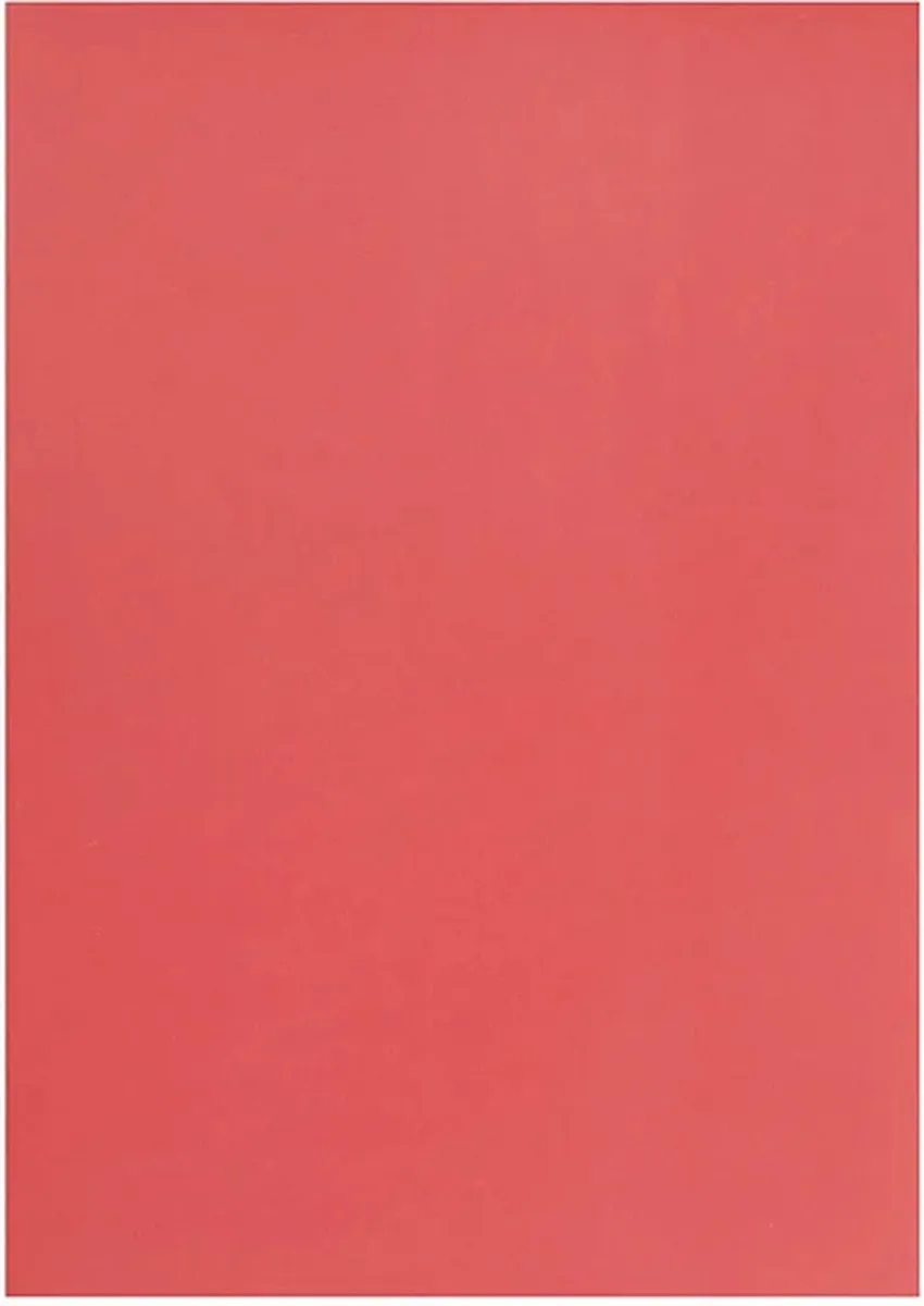 Creativ Company Kunstpapier A4 - Rood - 10 Vel