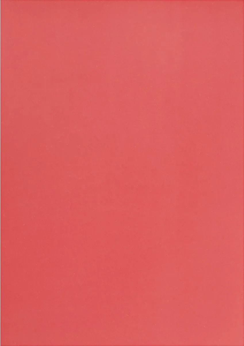 Creativ Company Kunstpapier A4 - Rood - 10 Vel