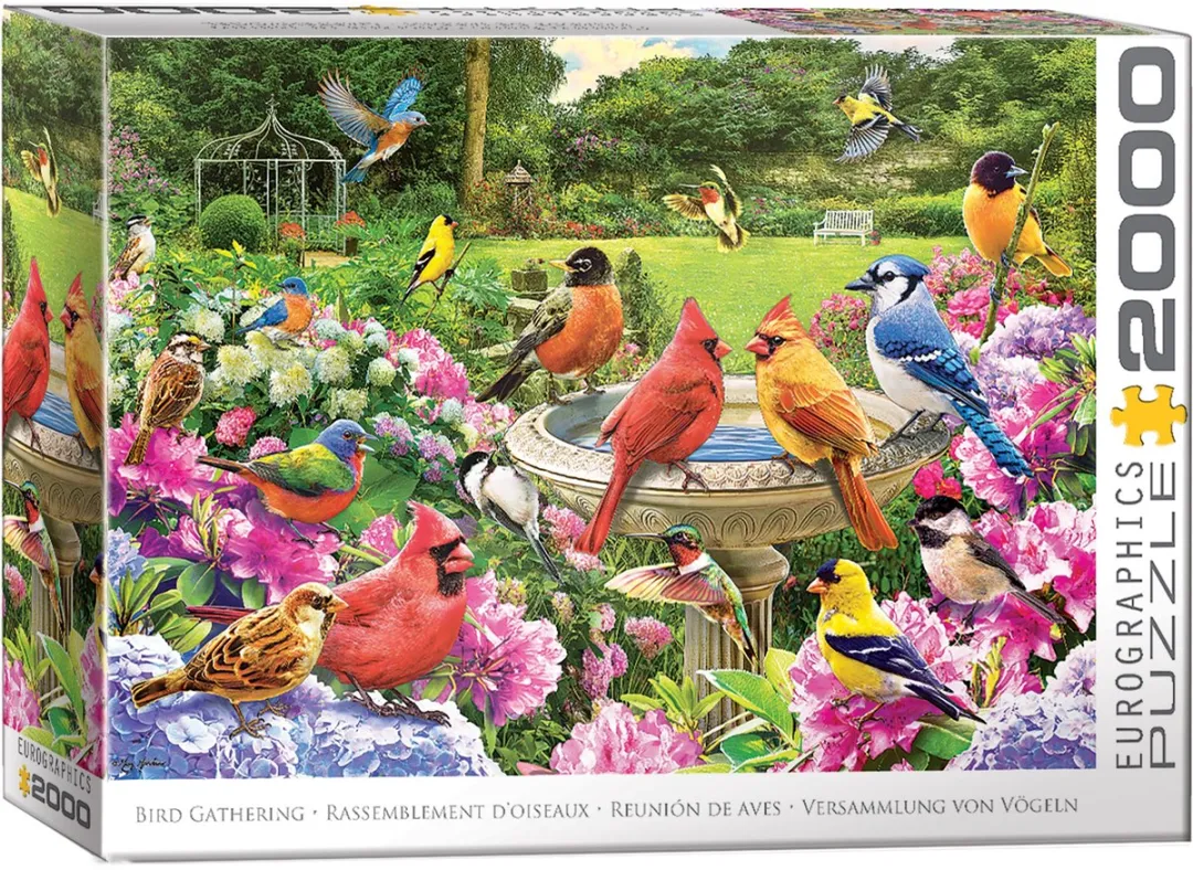 Eurographics Vogels Puzzel 2000 Stuks