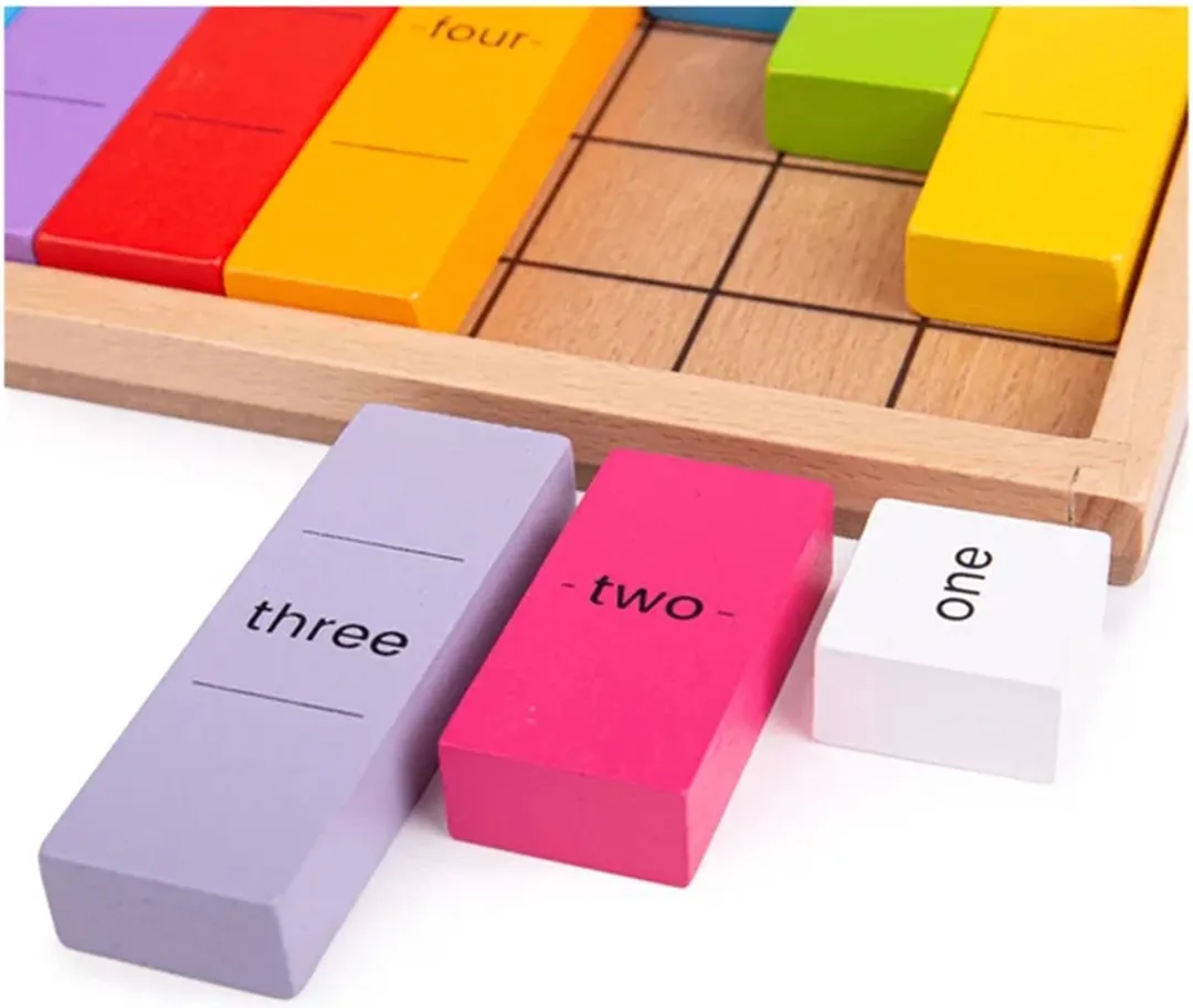 BIGJIGS Getallen Obligaties 069162 - Multikleur