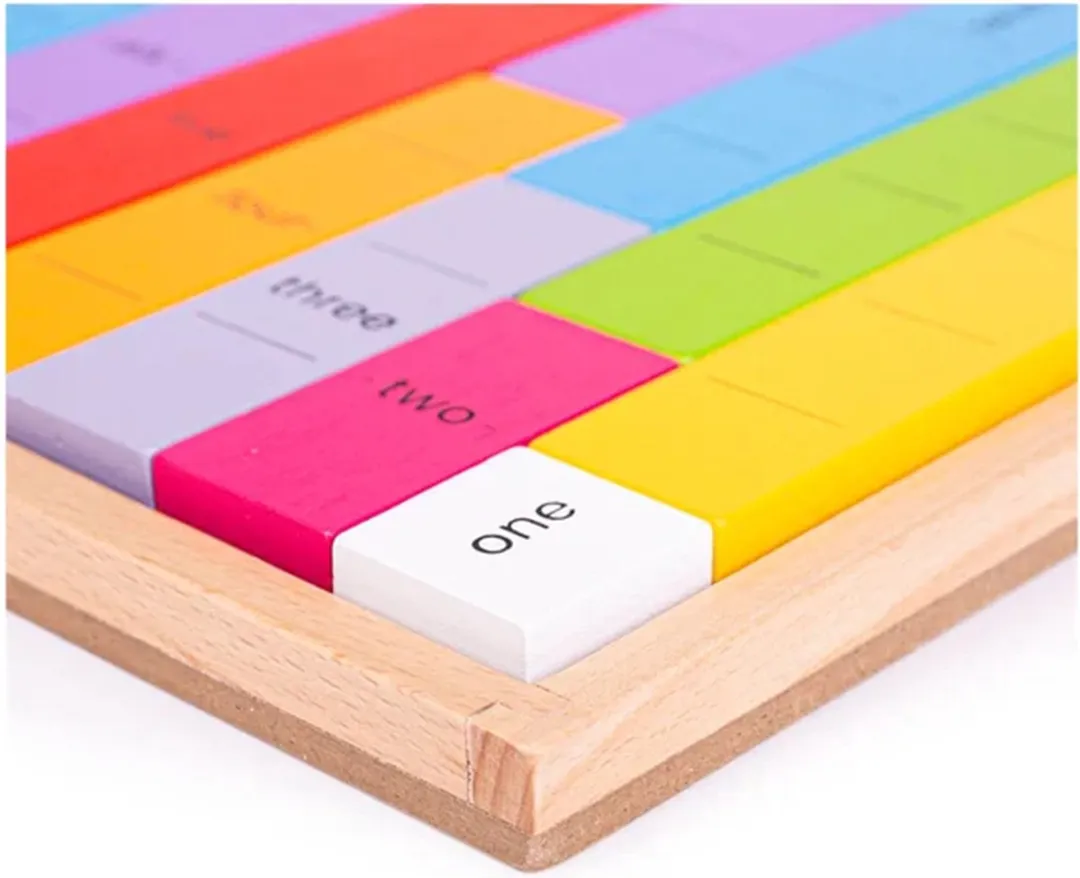 BIGJIGS Getallen Obligaties 069162 - Multikleur