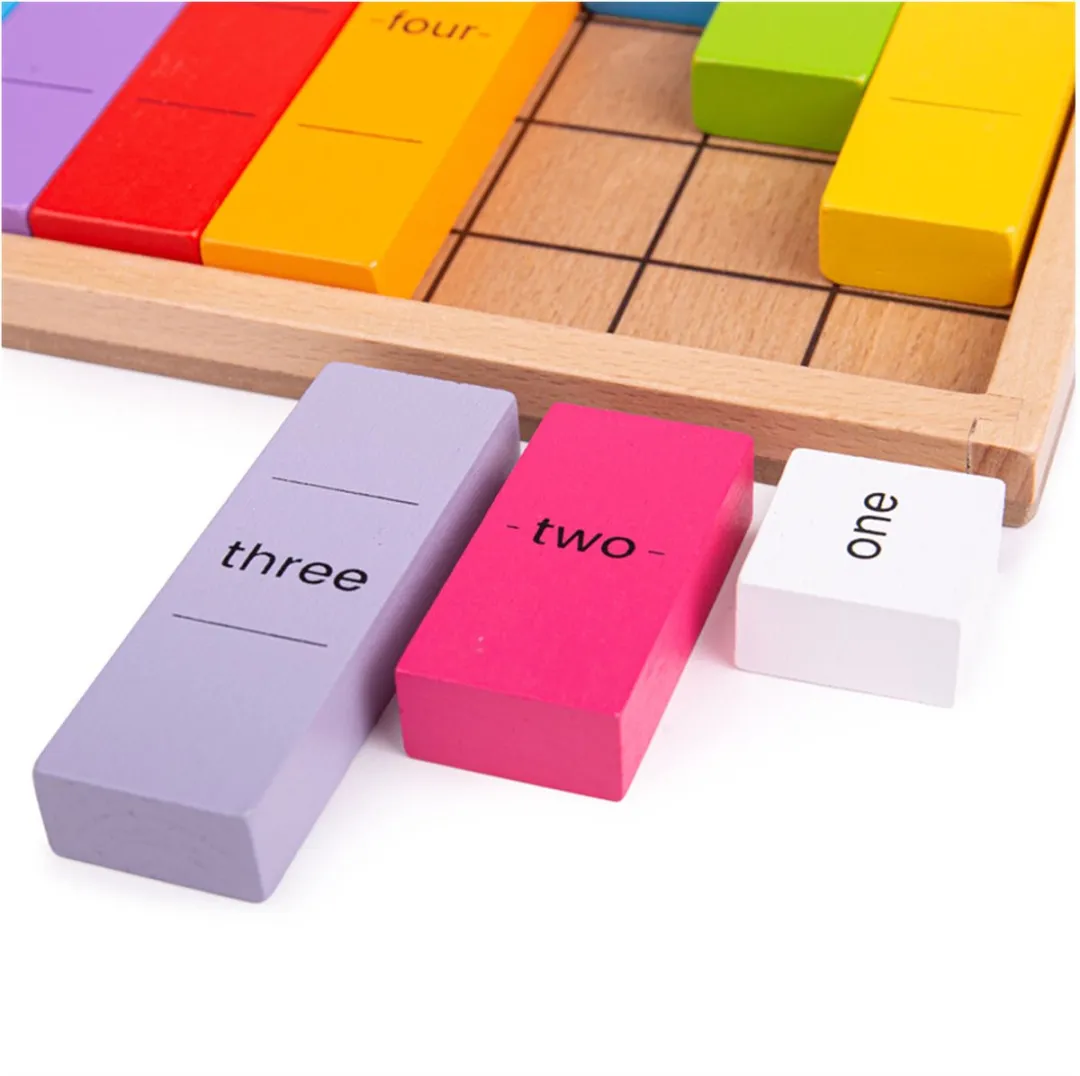 BIGJIGS Getallen Obligaties 069162 - Multikleur