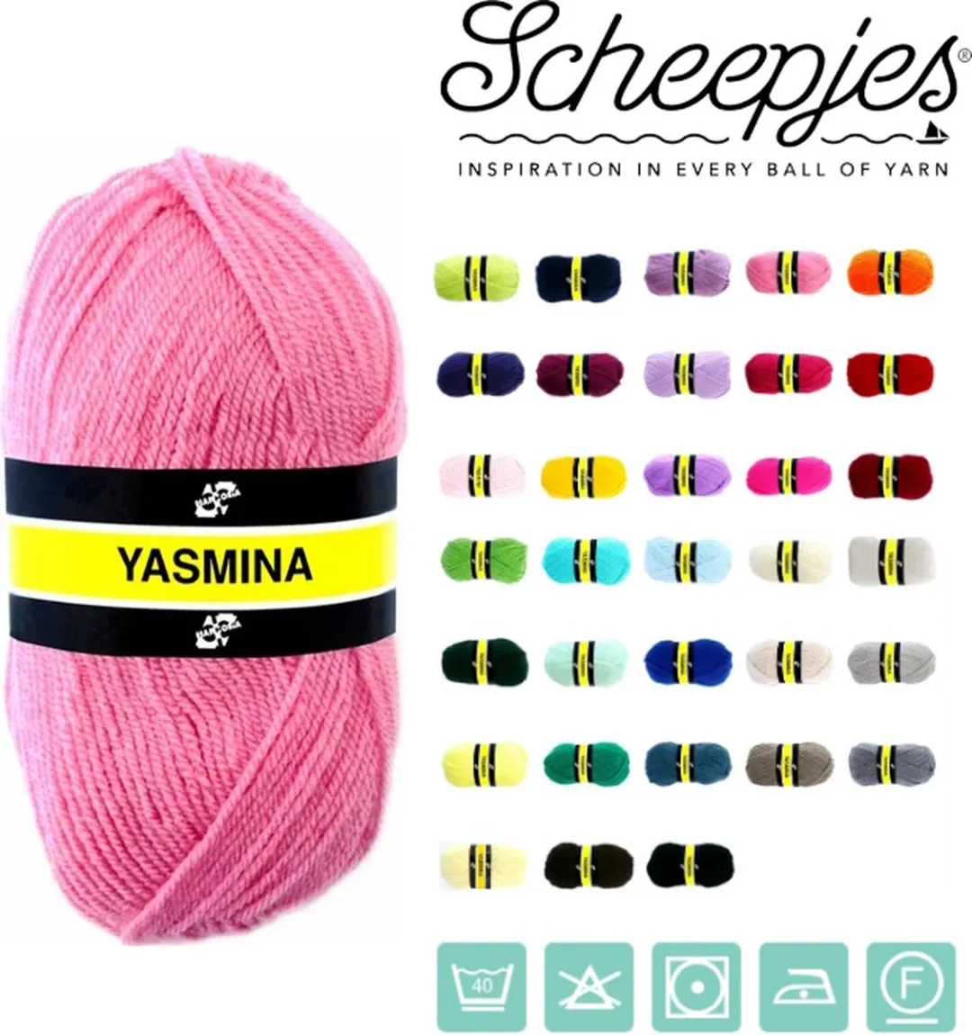 Scheepjes Yasmina 1192 Roze Wol