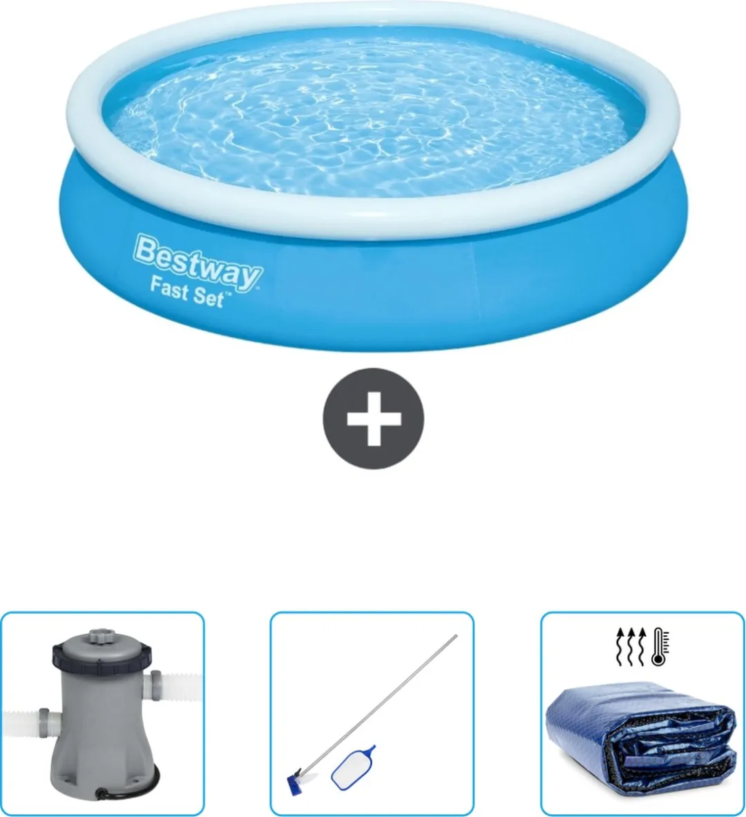 Bestway Fast Set Zwembad 366x76cm