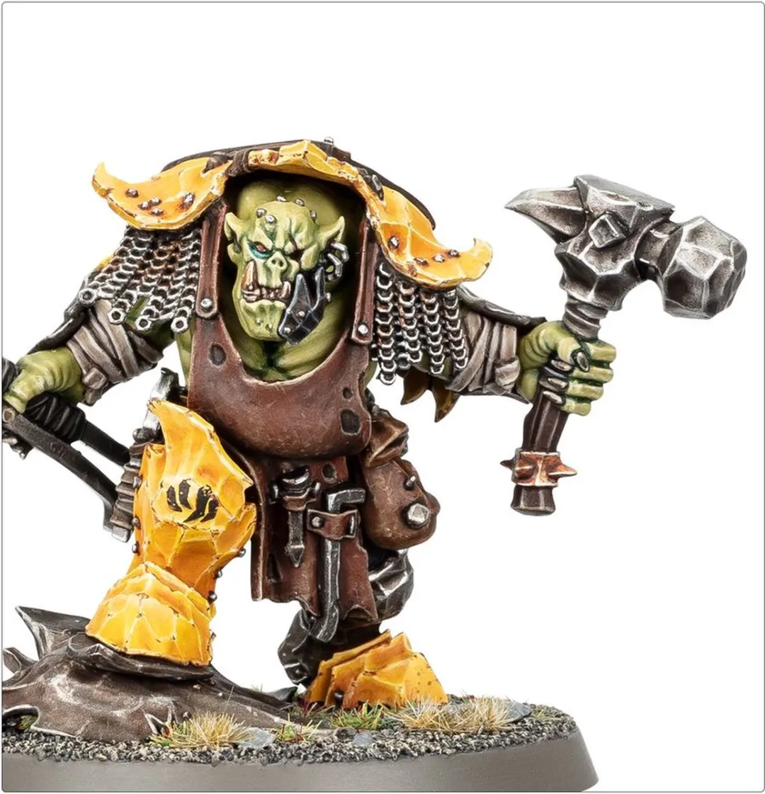 Games Workshop Orruk Warclans Zoggrok Anvilsmasha - 20 Onderdelen
