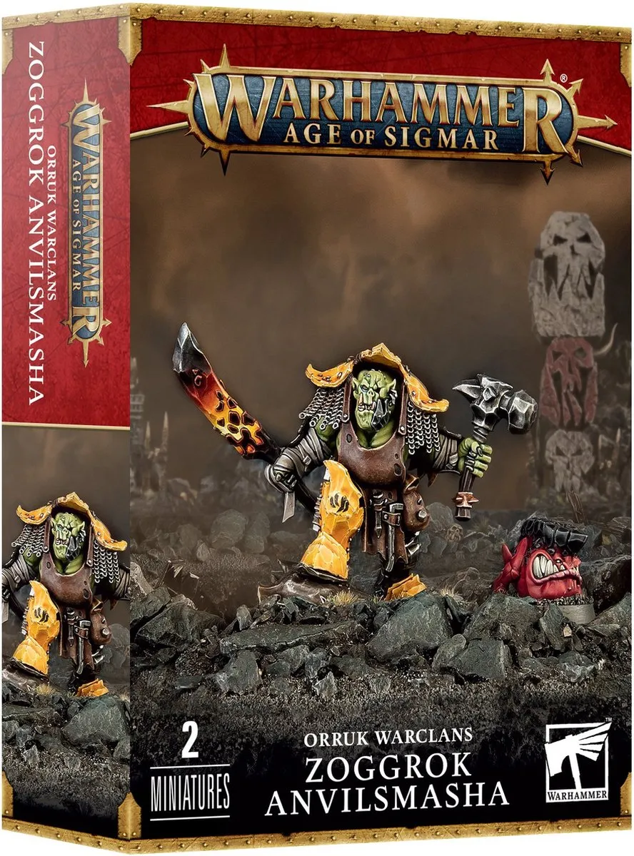 Games Workshop Orruk Warclans Zoggrok Anvilsmasha