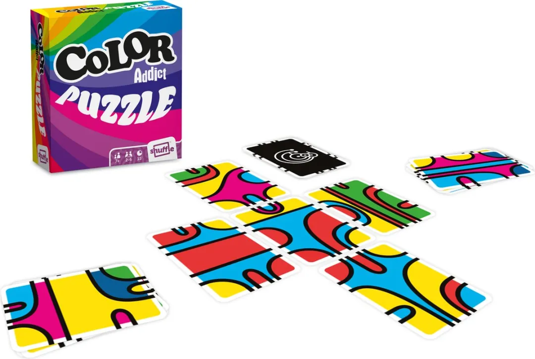 Cartamundi Color Addict Puzzle 108699992 - Familiespel