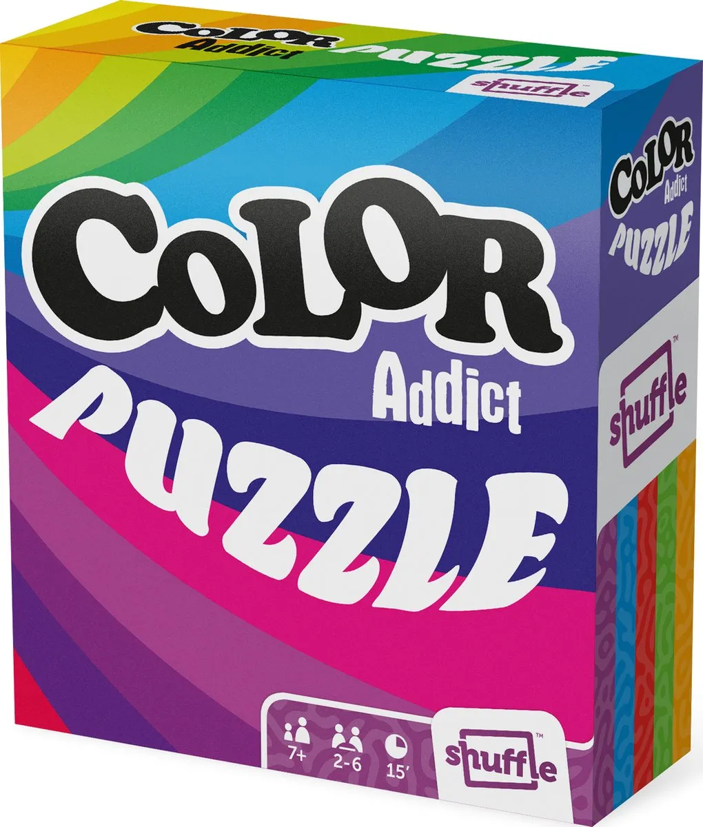 Cartamundi Color Addict Puzzle 108699992 - Familiespel