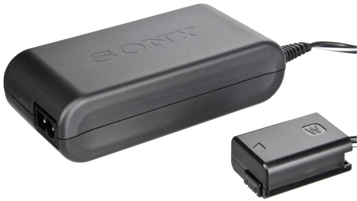 Sony AC Adaptor W Series - Zwart