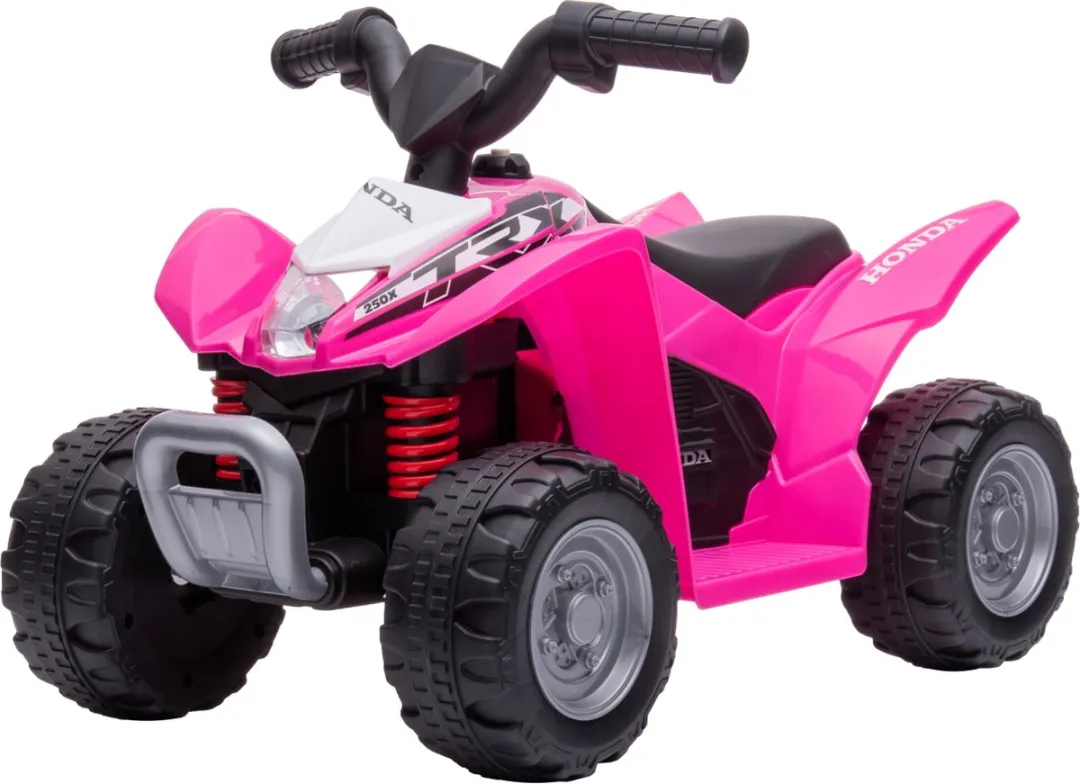 Eco Toys Honda Elektrische Kinderquad Roze - 2,8 km/u