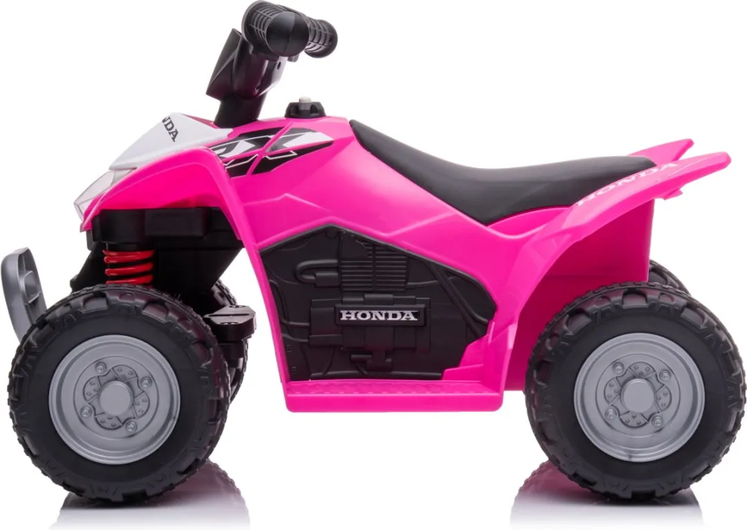 Eco Toys Honda Elektrische Kinderquad Roze - 2,8 km/u