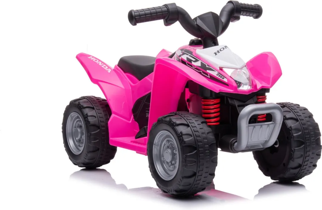 Eco Toys Honda Elektrische Kinderquad Roze - 2,8 km/u