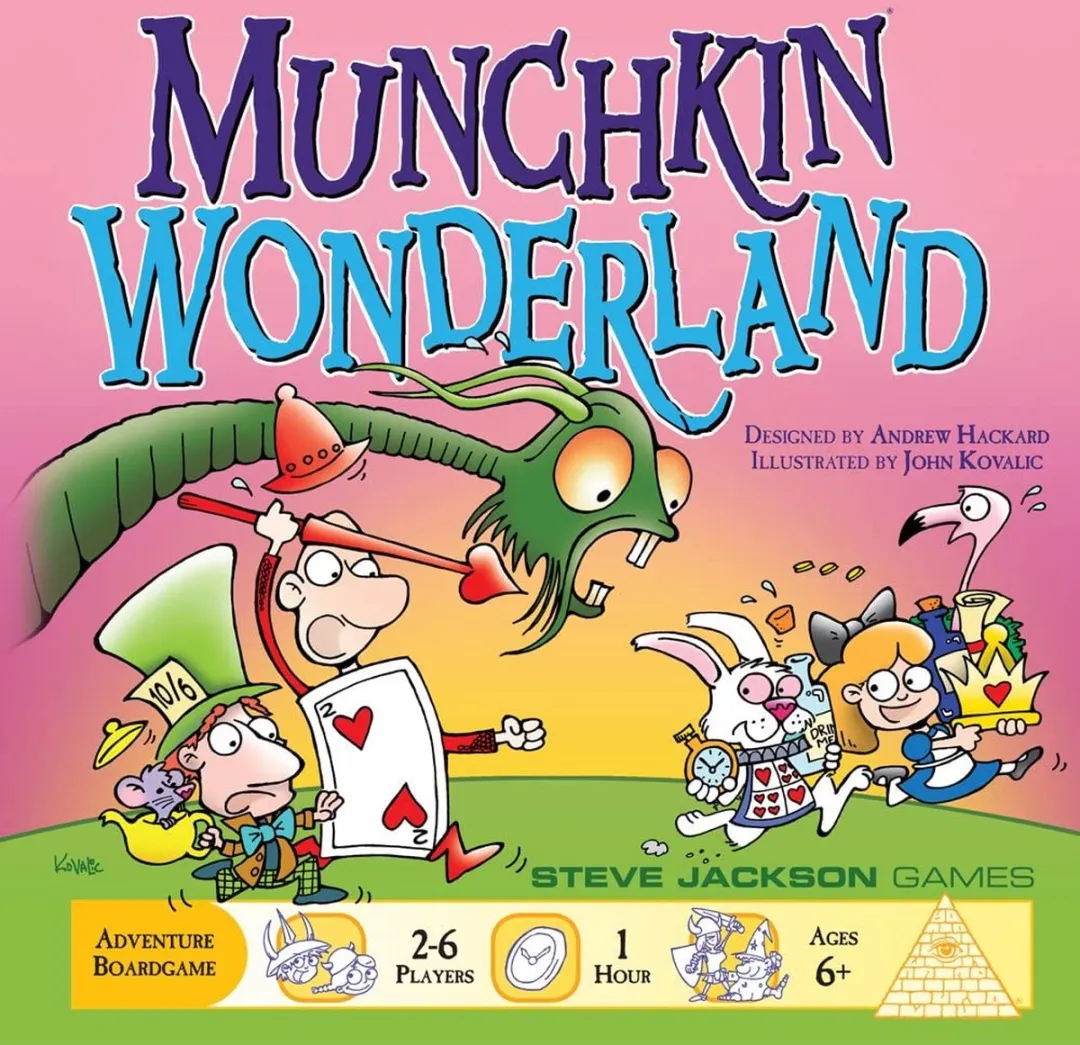 Steve Jackson Games Munchkin Wonderland Kaartspel - 3-6 Spelers