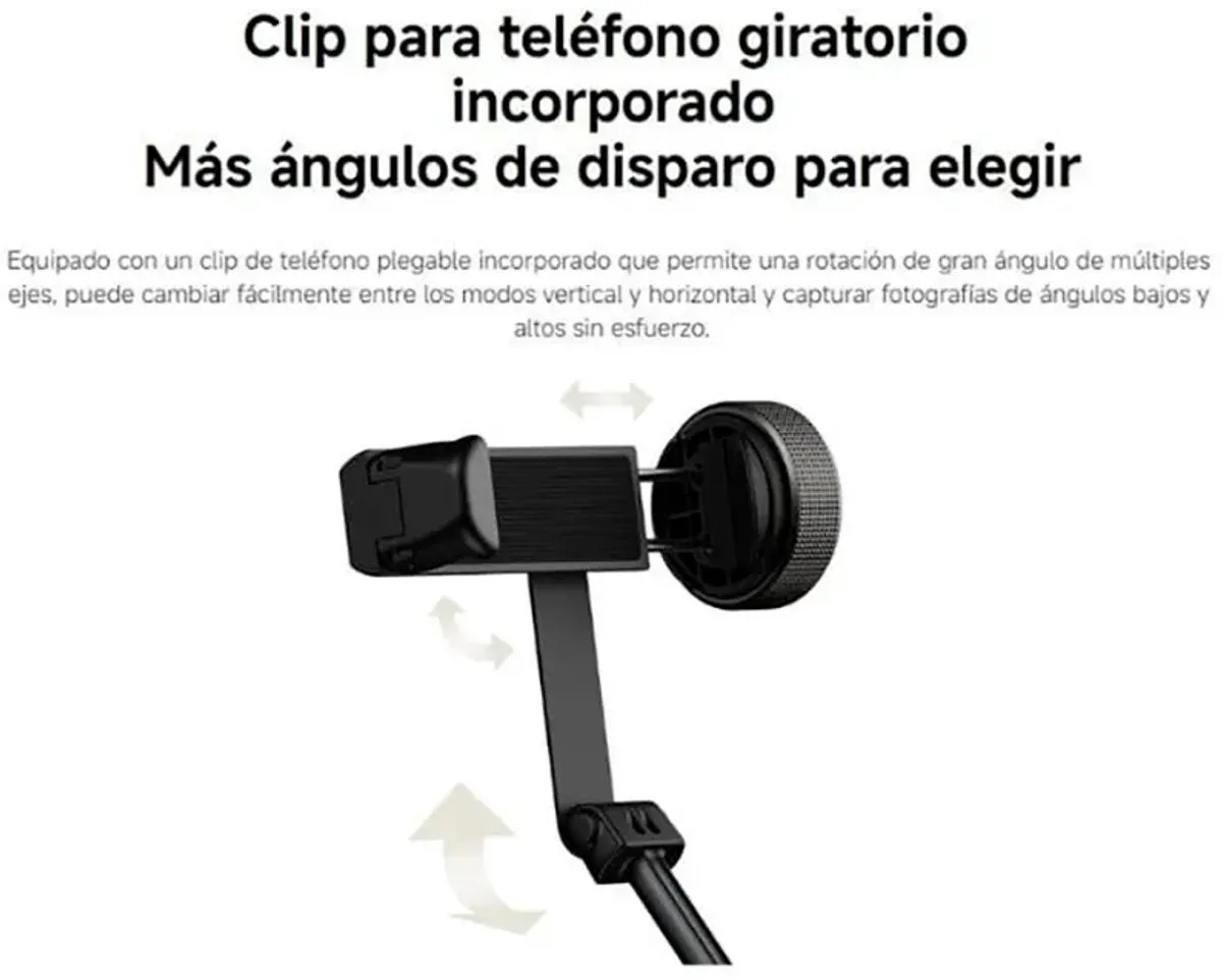 Xiaomi Zoom Floor Selfiestick - Zilver