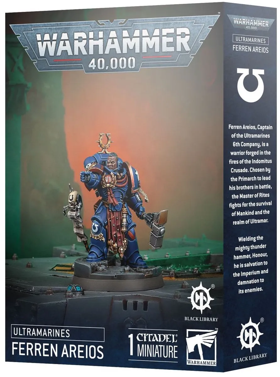 Games Workshop Warhammer 40K Ultramarines Ferren Areios 18 Onderdelen
