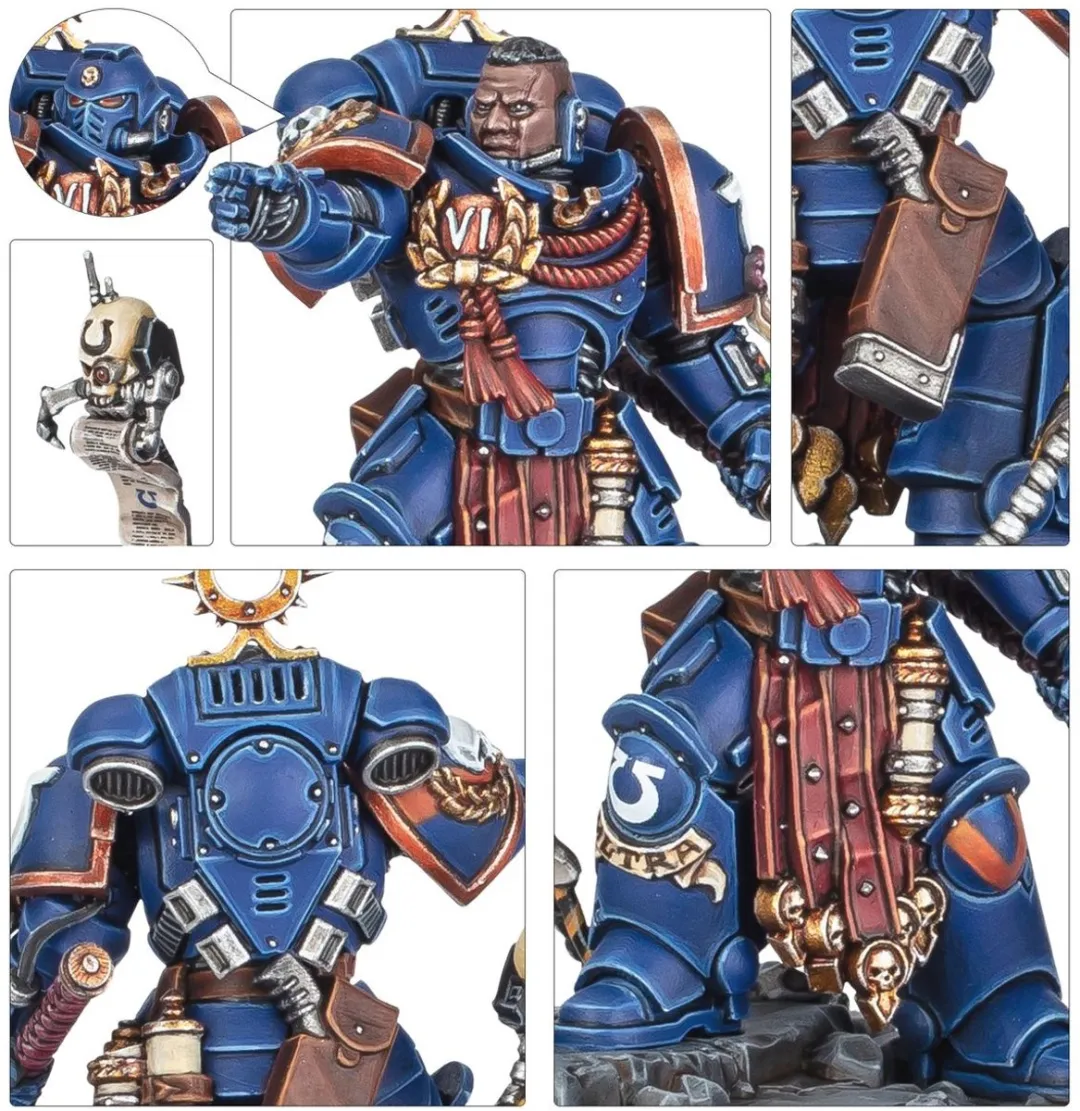 Games Workshop Warhammer 40K Ultramarines Ferren Areios 18 Onderdelen