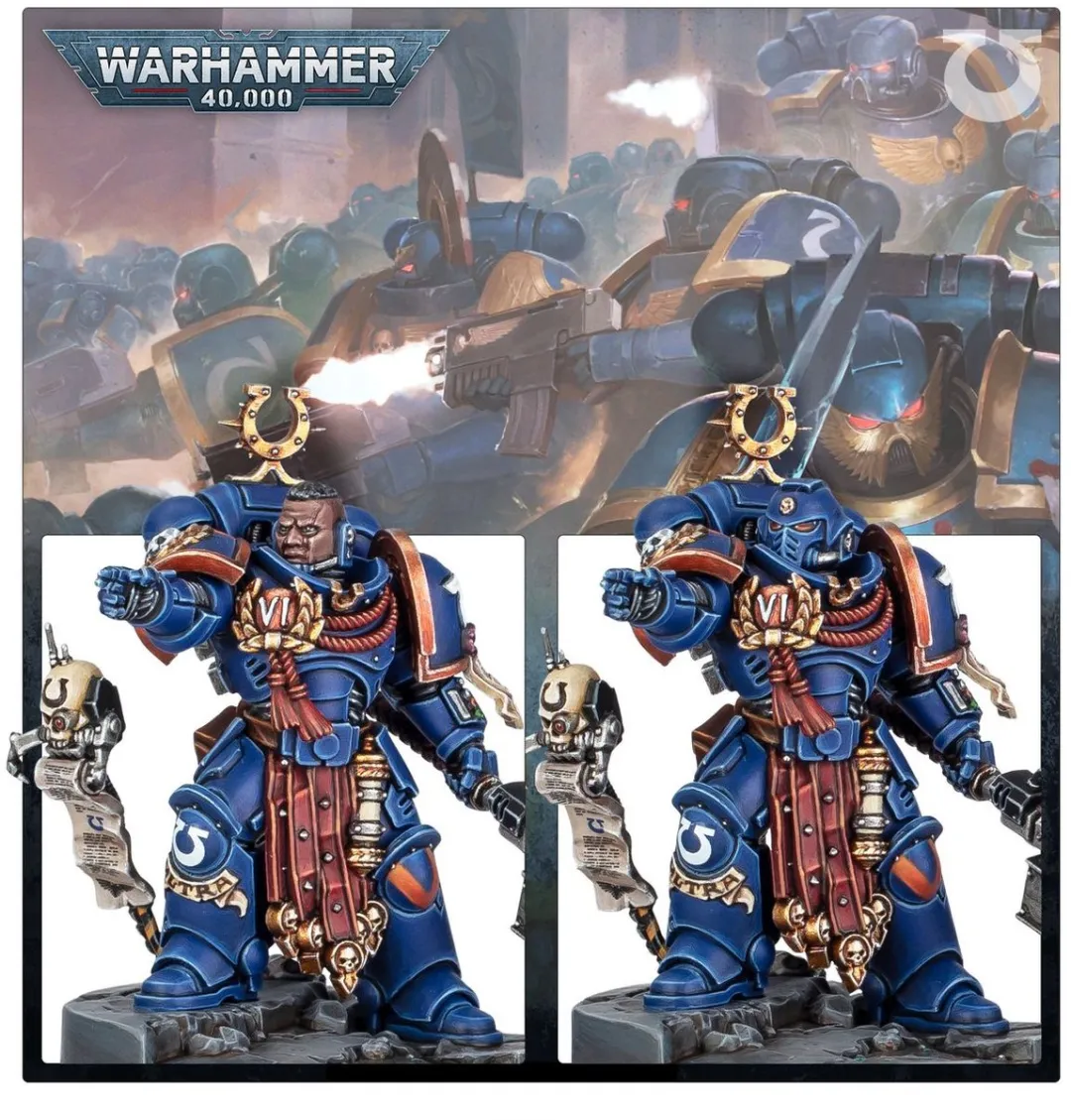 Games Workshop Warhammer 40K Ultramarines Ferren Areios 18 Onderdelen