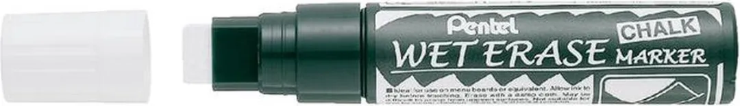 Pentel SMW56 Krijtmarker Wit 8-16mm - 12 Stuks