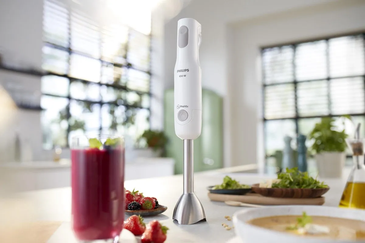 Philips Daily Collection ProMix HR2534/00 Staafmixer 650W - Blauw