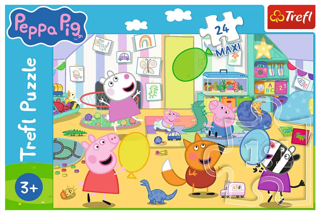 Trefl Stripfiguren Puzzle 14367 - 24 Stuks