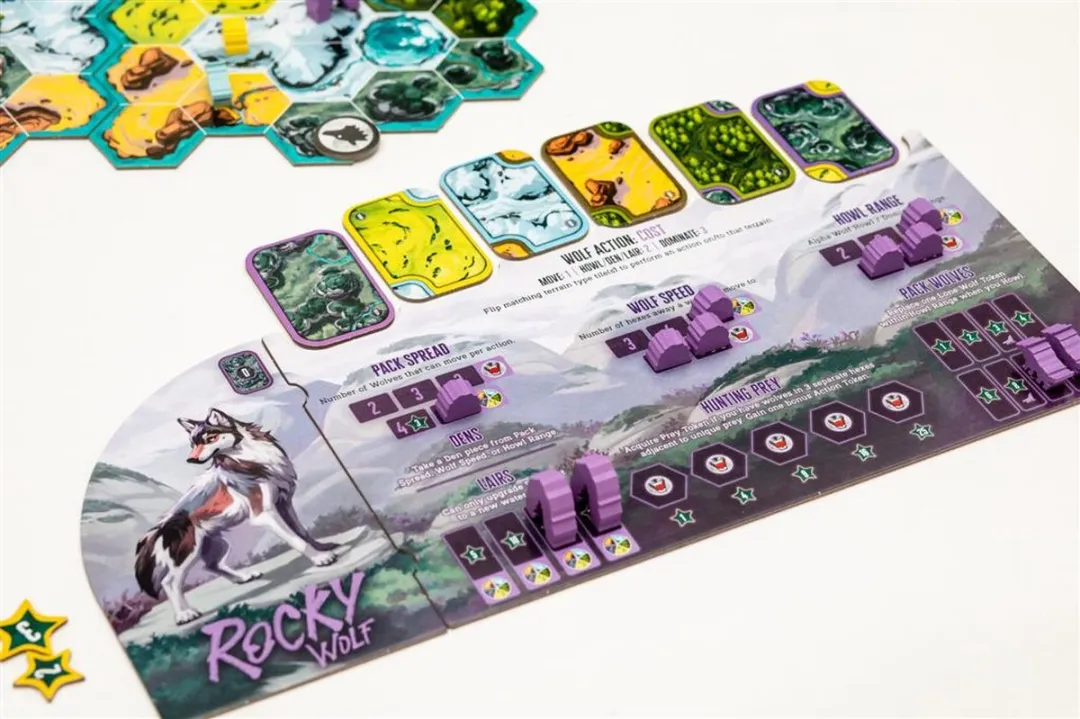 The Wolves - Bordspel - Engels - Pandasaurus