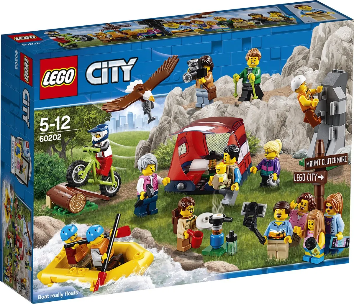 LEGO City Buitenavonturen 60202 - 14 Minifiguren
