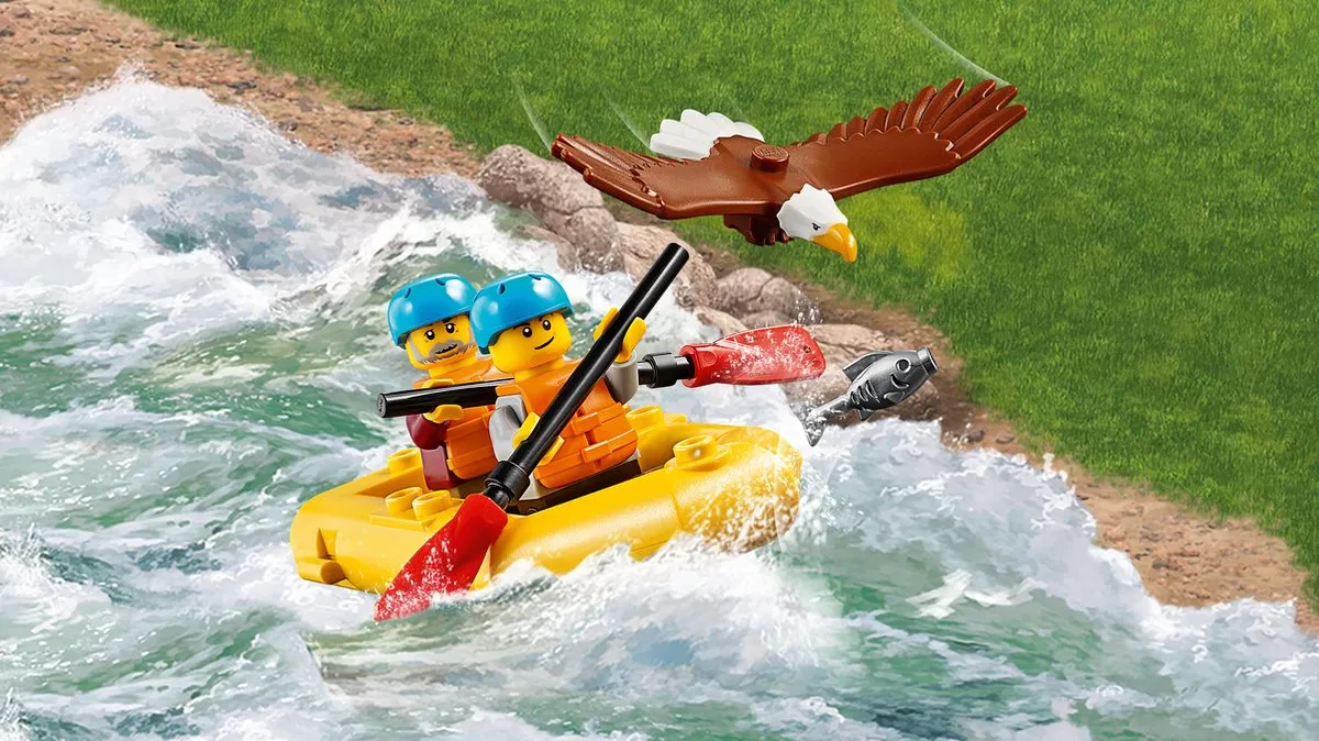 LEGO City Buitenavonturen 60202 - 14 Minifiguren