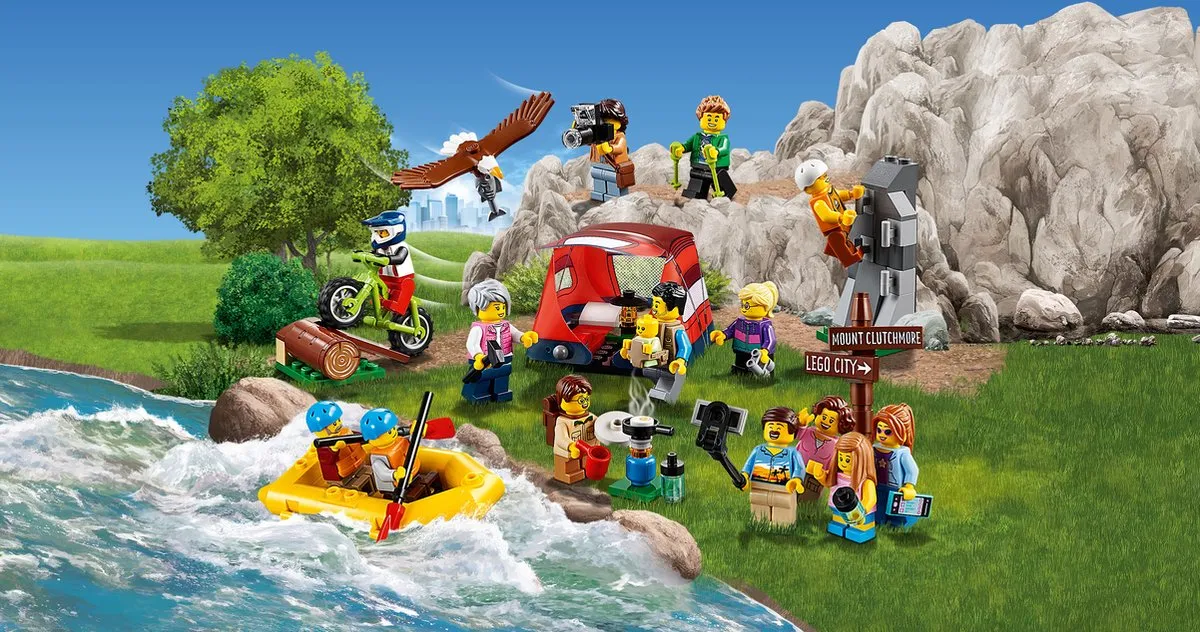 LEGO City Buitenavonturen 60202 - 14 Minifiguren