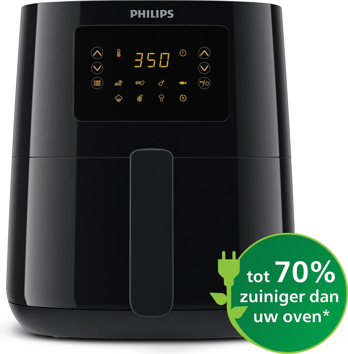 Philips Essential 3000 Series HD9252/90 Airfryer 4L - Grijs - afbeelding 6 van 6