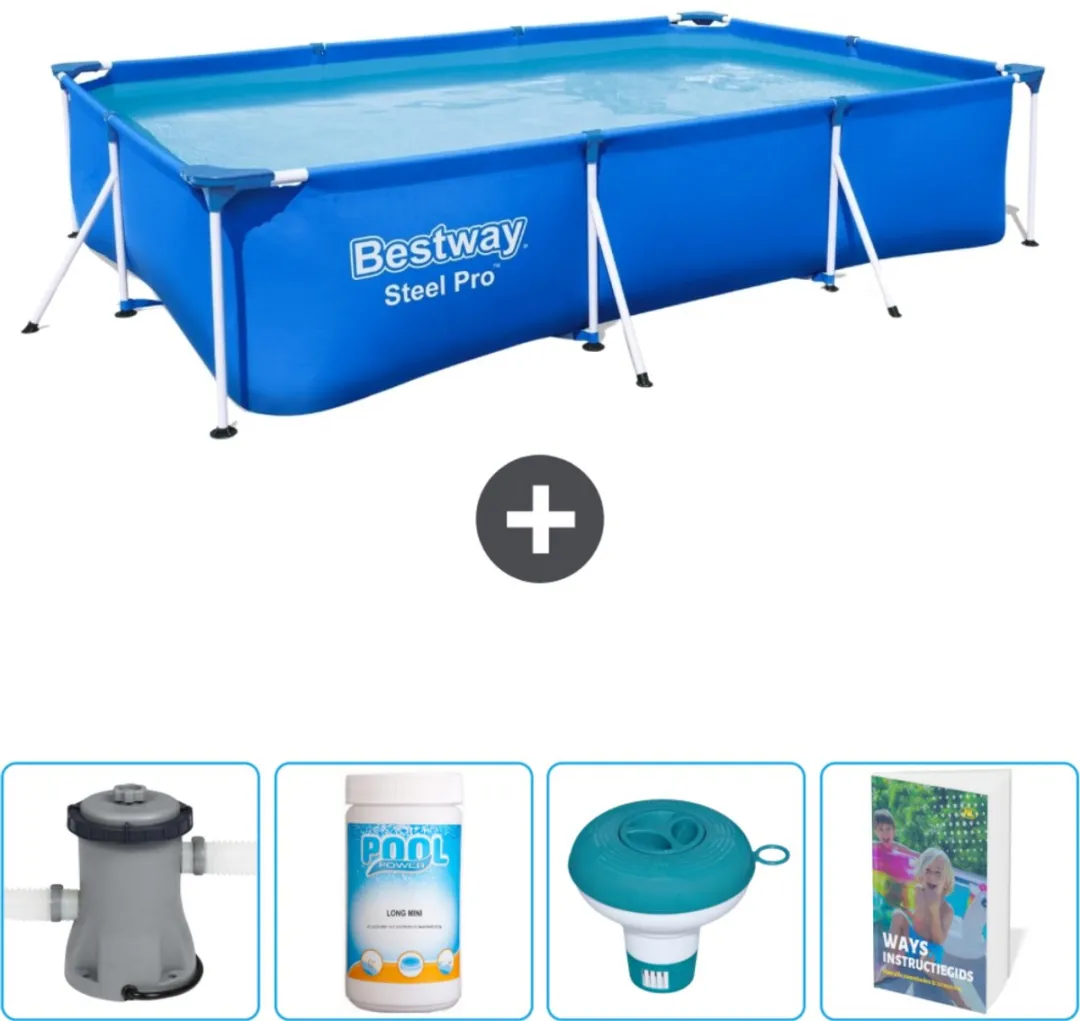 Bestway Steel Pro Zwembad 300x201x66cm