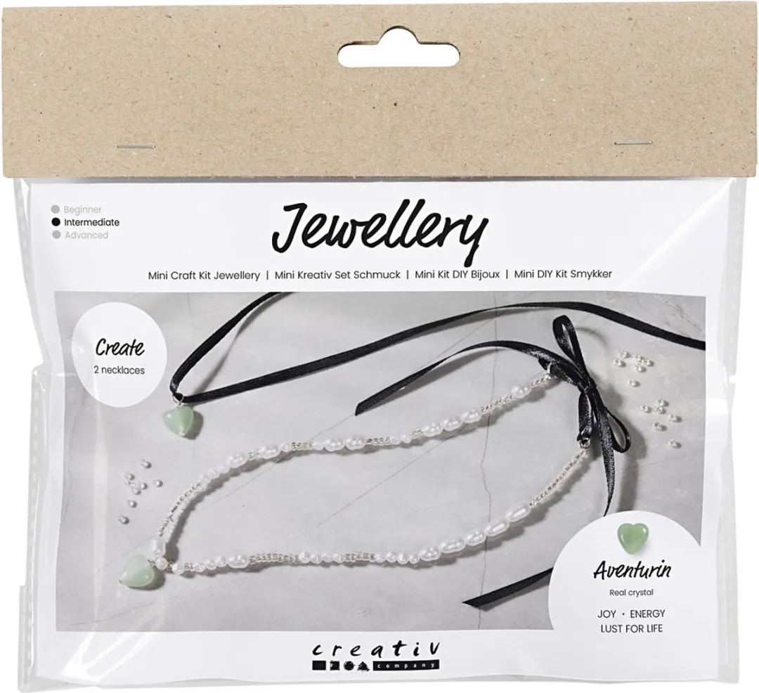 Creativ Company Mini Hobbyset Sieraden Aventurijn Hart