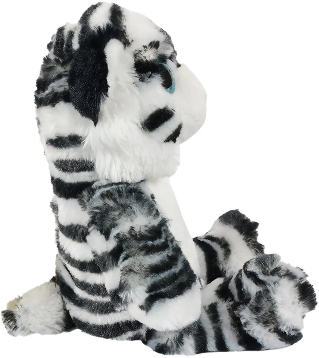 PIA Soft Toys Pluche Tijger - Wit 30cm
