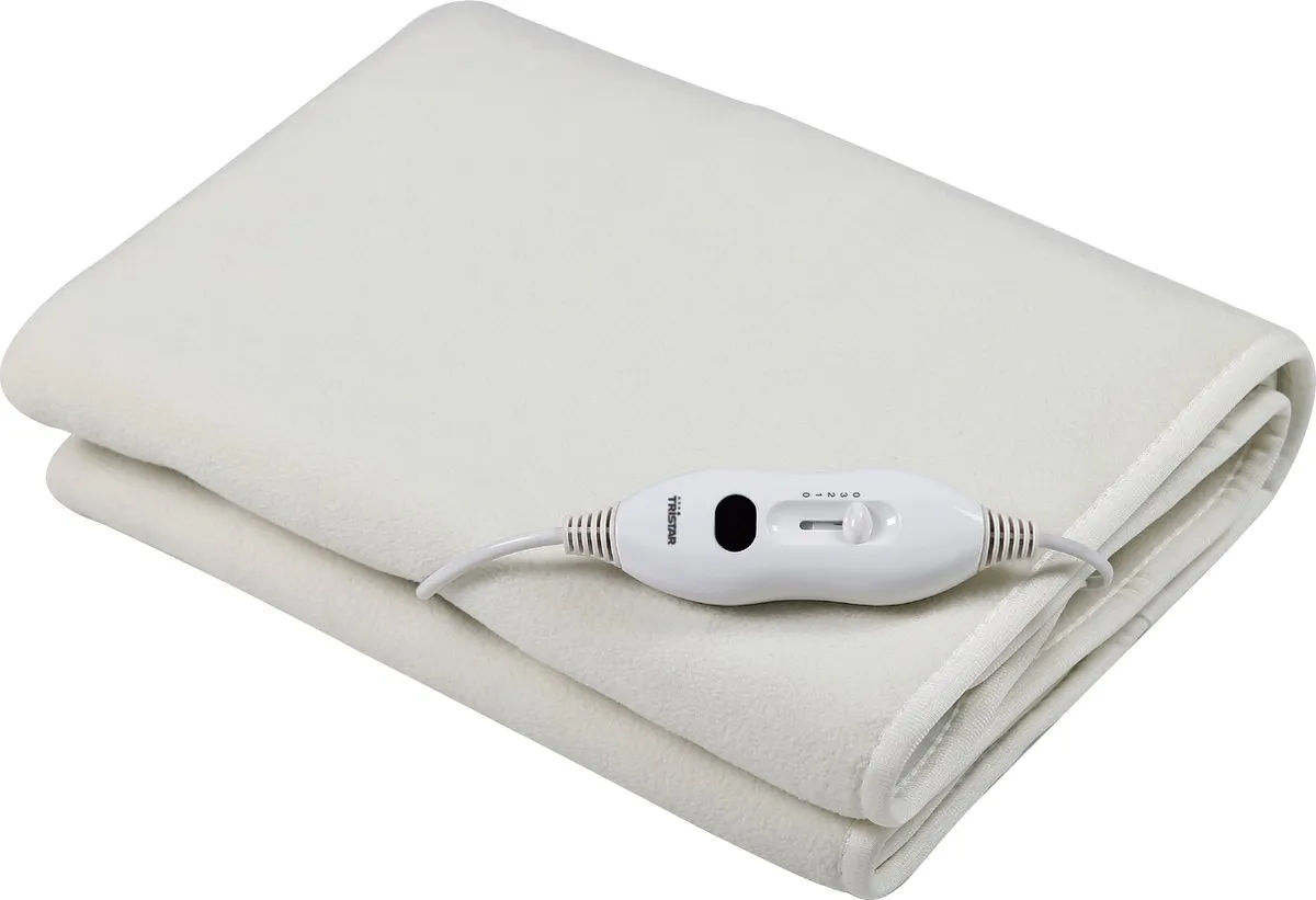 Tristar BW-4753 Elektrisch Onderdeken 60W - 150x80cm Wit - afbeelding 6 van 6
