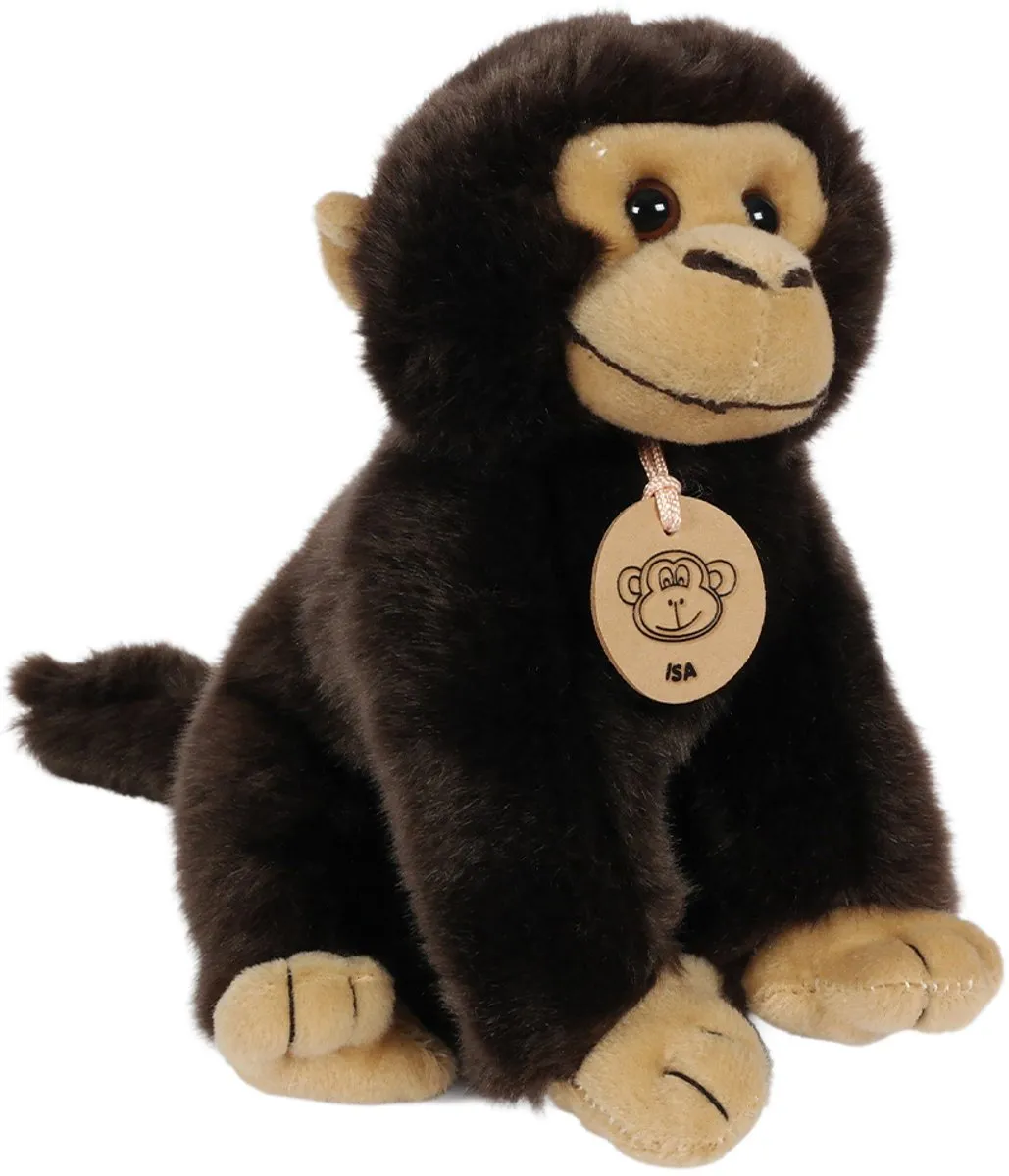 PIA Soft Toys Pluche Knuffel Aap Bruin 20cm