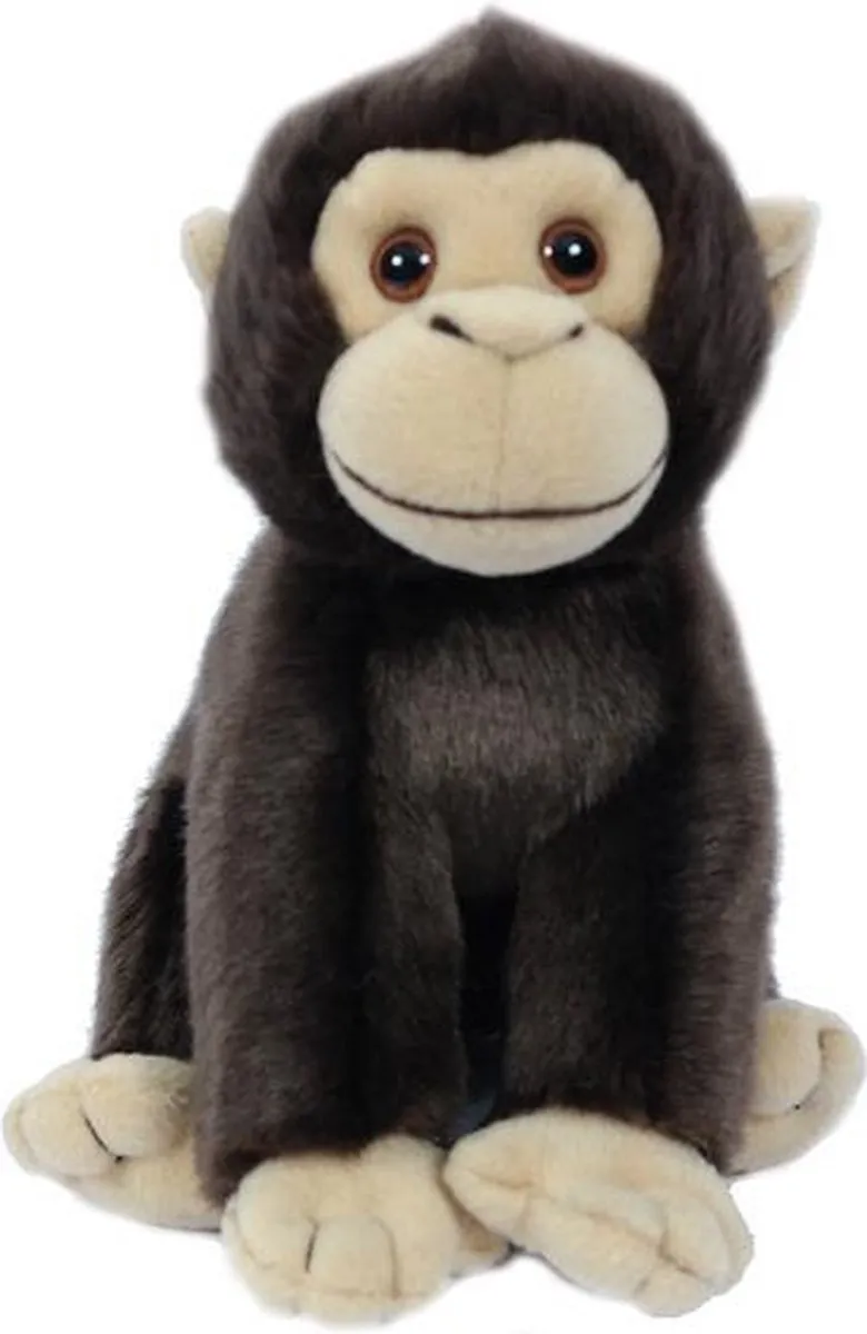PIA Soft Toys Pluche Knuffel Aap Bruin 20cm