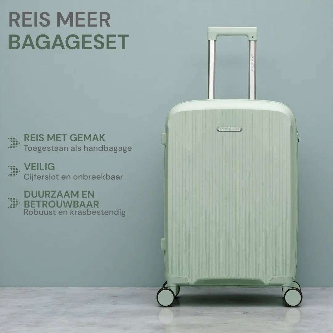 Piatnik Royal Swiss Kofferset 3-delig - Groen