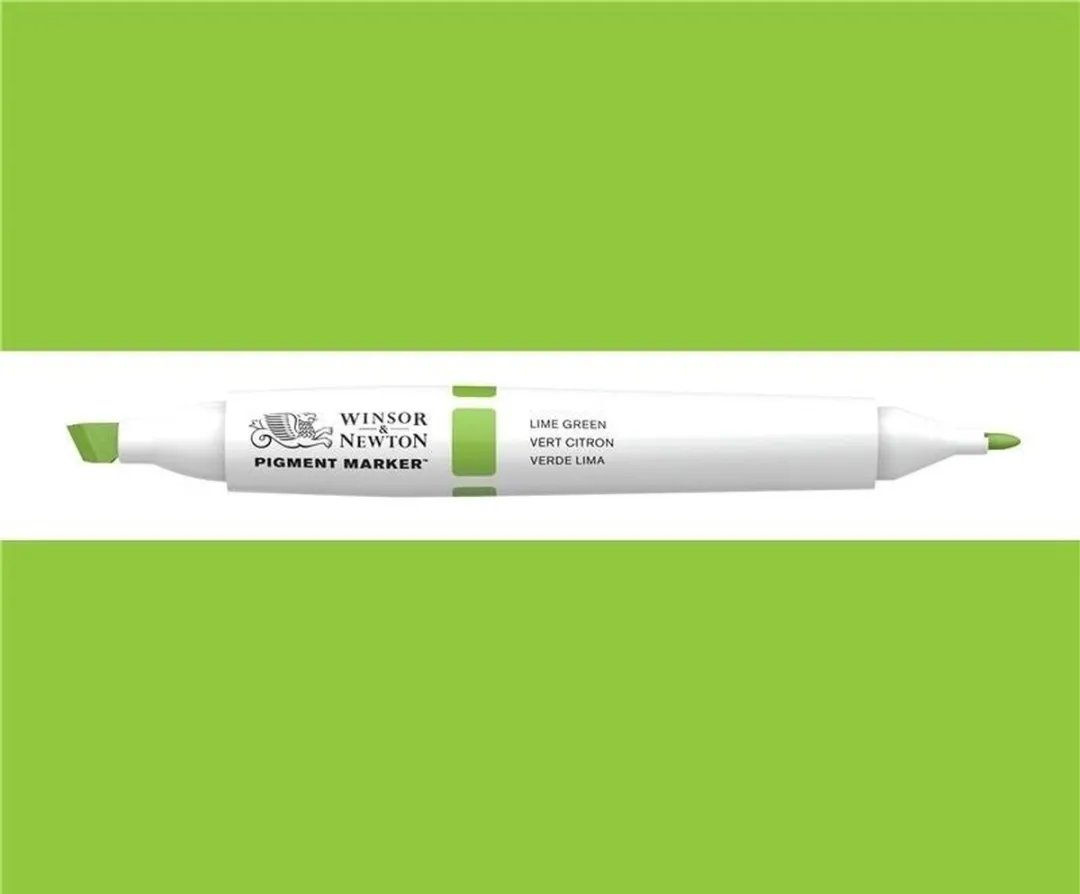 Winsor & Newton Pigment Marker Lime Green 0202/071