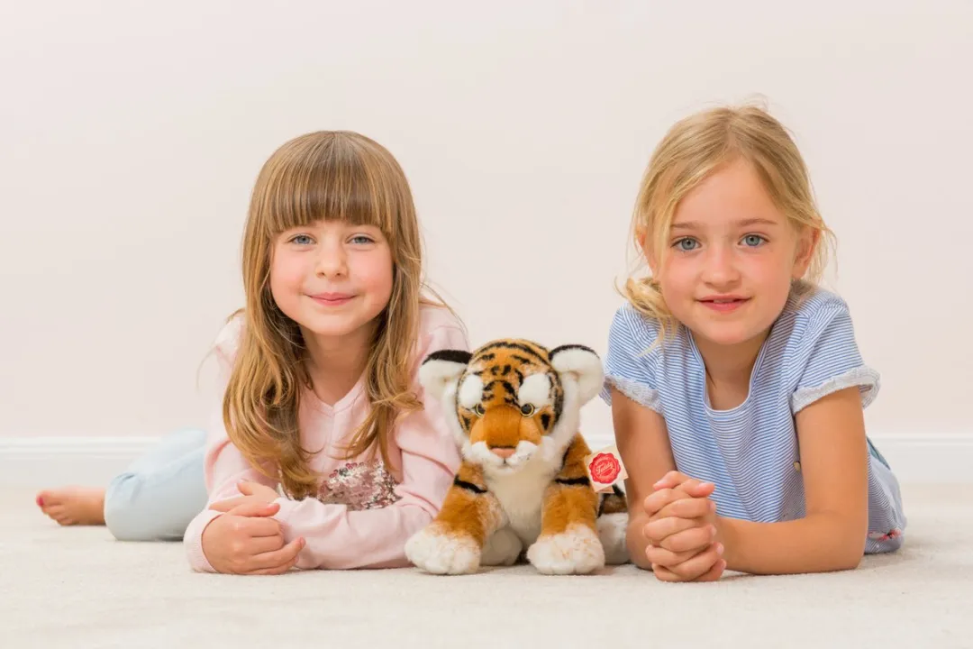 Teddy Hermann Knuffeldier Tijger - Lichtbruin 32cm