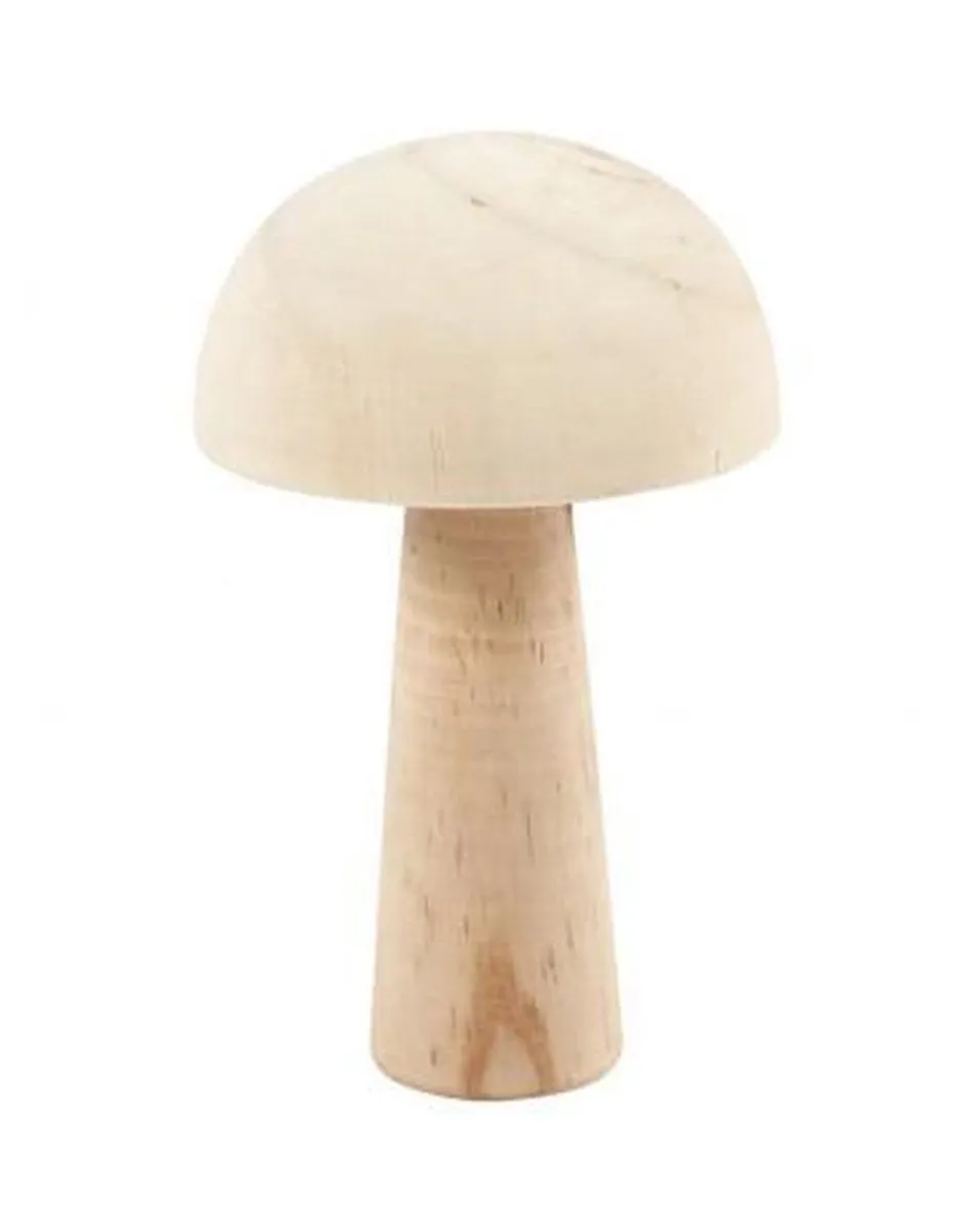 Creativ Company Houten Grote Paddestoel 14x9cm