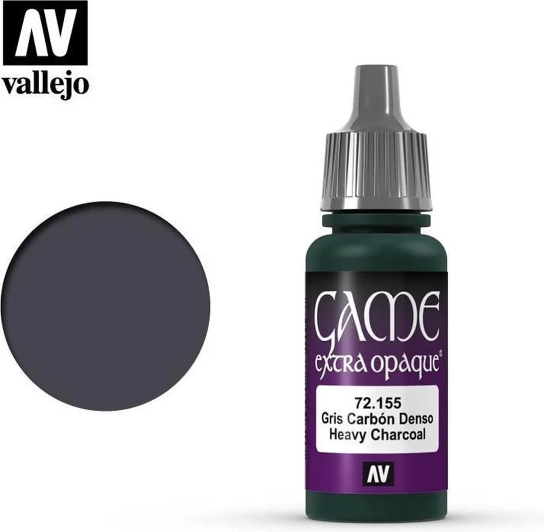 Vallejo Game Color Acrylverf Charcoal 18ml