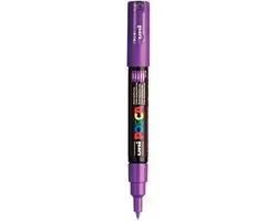 Posca Uni PC-1MC Paintmarker 0,7-1mm Violet - 12 Stuks
