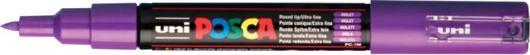 Posca Uni PC-1MC Paintmarker 0,7-1mm Violet