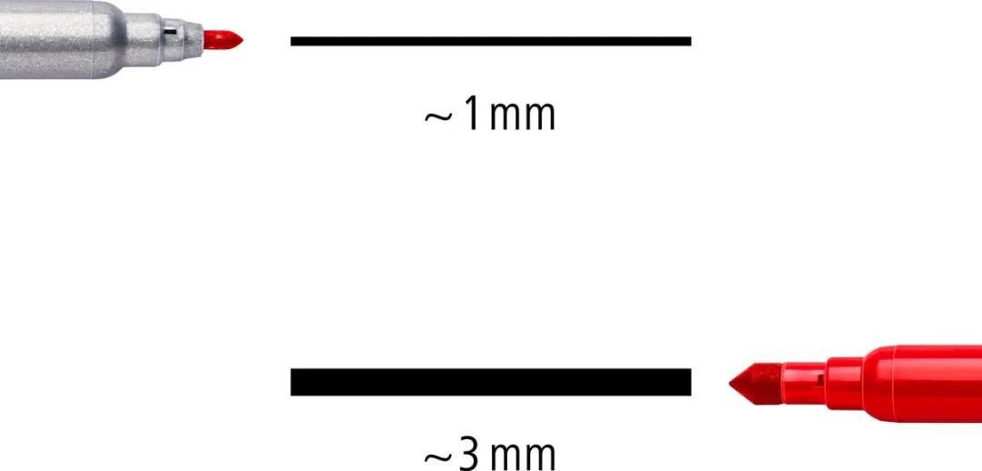 STAEDTLER Fasermarker NC 10 Stuks - Multicolor - afbeelding 3 van 6