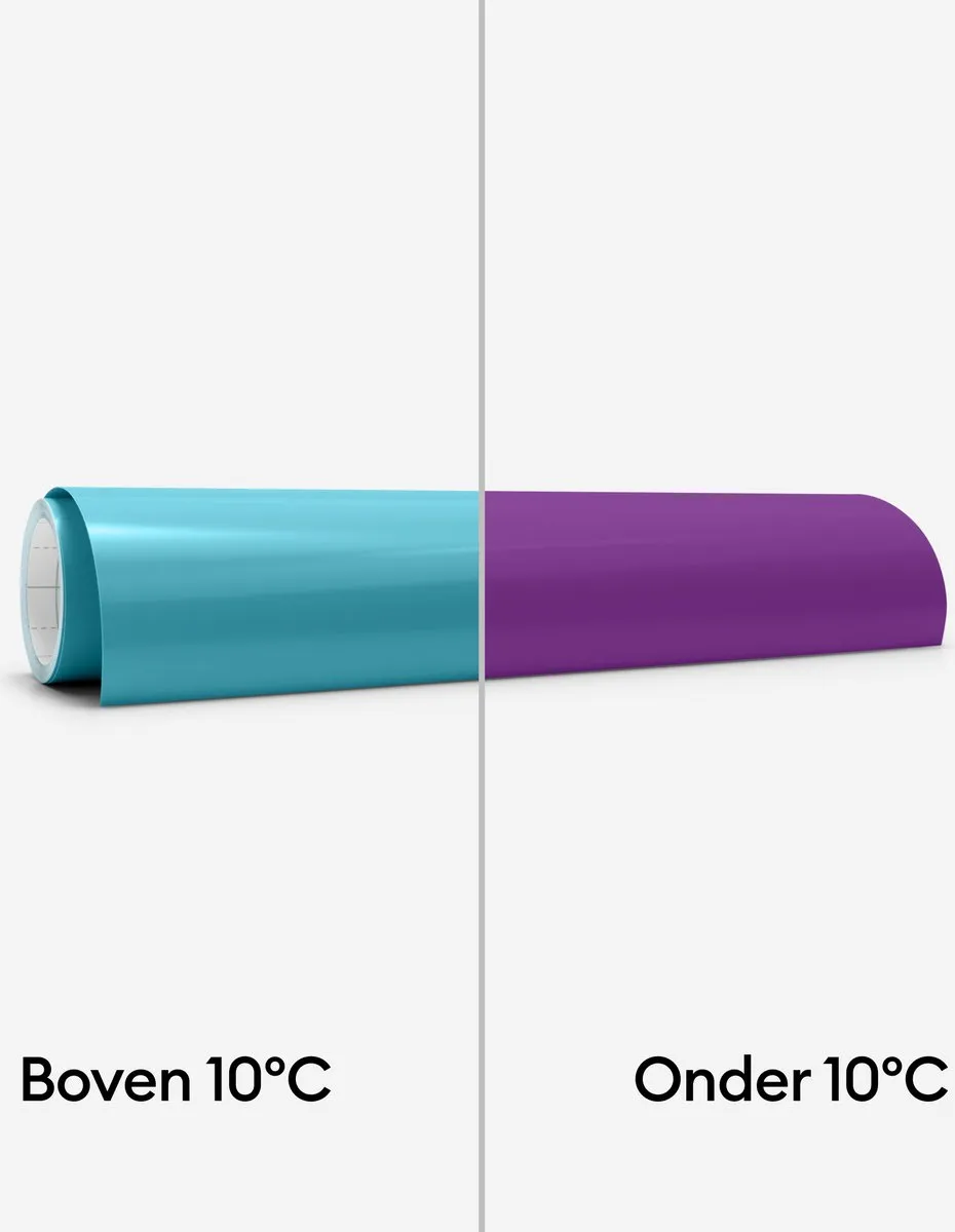 Cricut Color Change Vinyl Koud Permanent 30x60cm - Paars