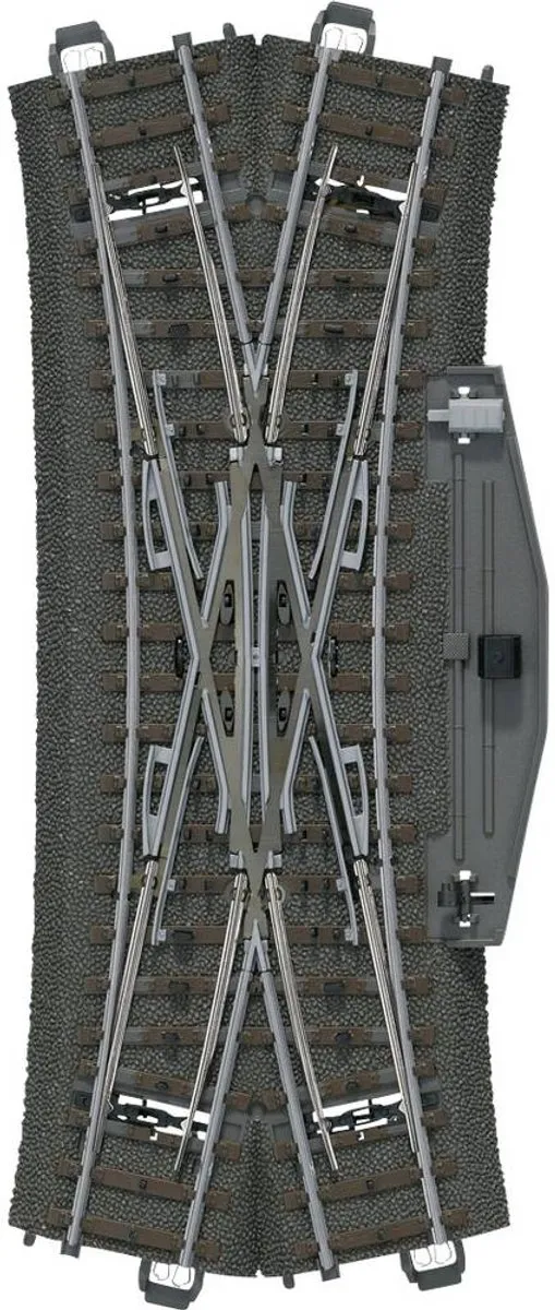 Märklin H0 C-rail Wissel 24624 - 188.3mm - afbeelding 6 van 6