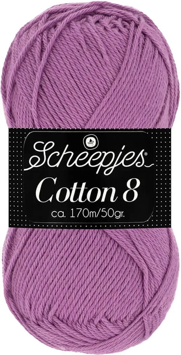 Scheepjes Cotton 8 726 Paars