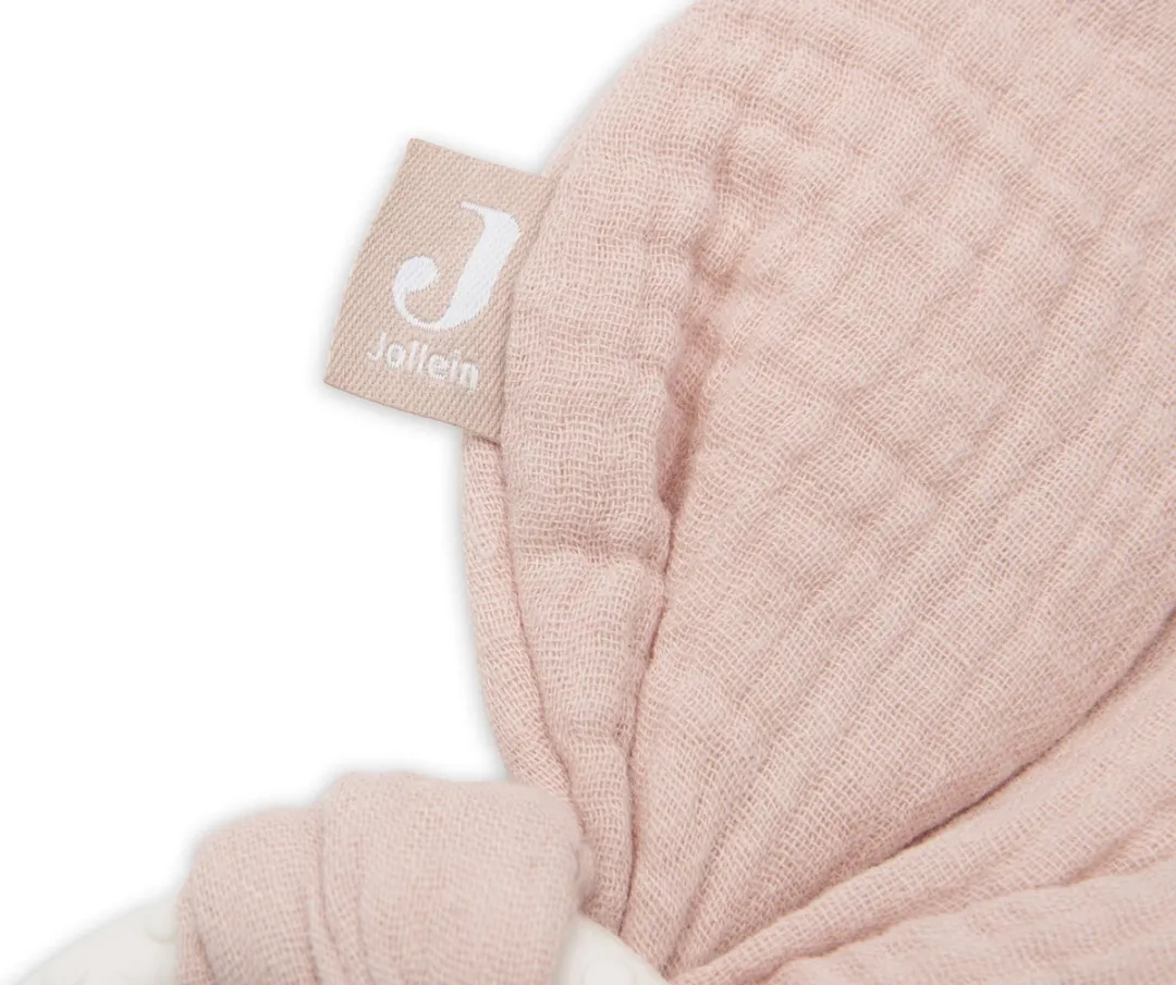 Jollein Siliconen Bunny Ears Bijtring - Wild Rose